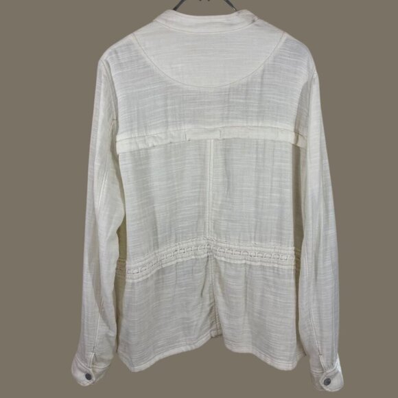 Hei Hei Anthropologie Women's Large Cotton Light-Weight Utility Jacket - Picture 3 of 8